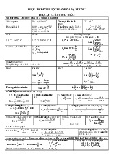 Phụ lục đề thi học phần hóa đại cương | Trường Đại học Phạm Văn Đồng