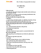 Giáo án Ngữ Văn lớp 11 | Giáo án bài Đây thôn Vĩ Dạ