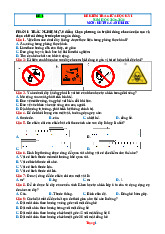 Bộ Đề Ôn Tập Giữa Học Kỳ 1 KHTN 6 Cánh Diều 2025-2026 Có Đáp Án