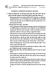 Hệ thống câu hỏi ôn tập môn Luật đất đai | Trường Đại học Luật Hà Nội