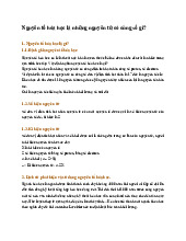 Nguyên tố hóa học là những nguyên tử có cùng số gì - Hóa học 10