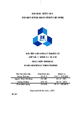 Bài tập lớn môn Kỹ thuật số - Kinh tế Chính trị | Trường Đại học Bách khoa Thành phố Hồ Chí Minh