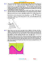 Chuyên Đề Ứng Dụng Đạo Hàm Để Giải Quyết Bài Toán Thực Tế Lớp 12 Giải Chi Tiết