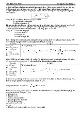 Đề cương môn hoá đại cương- Trường Đại học bách khoa - Đại học đà nẵng.