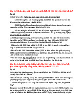 Đề cương CNXH - sứ mệnh lịch sử dụng của giai cấp công nhân