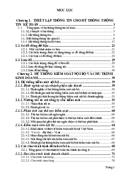 Giáo trình "Hệ thống thông tin kế toán"