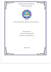 Phân tích tình huống thực tế dựa trên các yếu tố quản trị học Vingroup | Bài thảo luận quản trị học