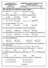 Đề giữa kì 2 Toán 10 năm 2024 – 2025 trường THPT Ea H’Leo – Đắk Lắk có đáp án
