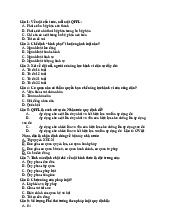 Đề cương ôn tập pháp luật đại cương | Trường Đại học Bách Khoa thành phố Hồ Chí Minh