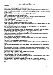 Câu hỏi ôn thi cuối kỳ hình thức vấn đáp có câu trả lời - Khoa học Xã Hội | Trường Đại học Vinh