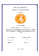 Báo cáo đề tài cuối kỳ: Phân tích hệ thống doanh nghiệp GO! môn Hệ thống thông tin quản lý | Học viện Ngân hàng