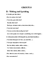 Speaking writing topivc | Học viện Báo chí và Tuyên truyền