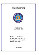 Phân tích sự khác biệt căn bản về mục tiêu, bản chất vốn và cơ chế quản lý giữa Hợp tác xã và các loại hình doanh nghiệp khác theo Luật Doanh nghiệp | Bài thảo luận luật kinh tế