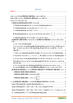 Chuyên đề phương trình bậc hai một ẩn – Nguyễn Tiến