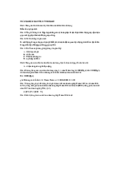 Câu hỏi trắc nghiệm nguyên lý thống kê có đáp án | Trường đại học Lao động - Xã hội