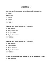 TOP câu hỏi trắc nghiệm Môn Lịch sử Đảng | Đại học Bách Khoa Hà Nội