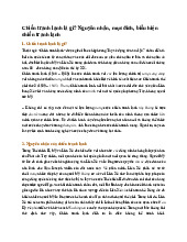 Chiến tranh lạnh là gì? Nguyên nhân, mục đích, biểu hiện chiến tranh lạnh - Lịch sử 9