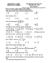 Đề giữa học kỳ 1 Toán 7 năm 2025 – 2026 trường THCS Vĩnh Niệm – Hải Phòng