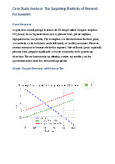 Case Study Analysis: The Surprising Elasticity of Demand for Luxuries  môn Kinh tế vi mô | Trường Đại học Kinh Tế Quốc Dân