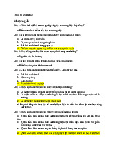 TOP câu hỏi trắc nghiệm Môn Quản trị Marketing | Học viện Chính sách và Phát triển