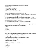 Trăc nghiệm chương 1, 2,3 môn chủ nghĩa xã hội khoa hoc –Trường Đại học kinh tế quốc dân