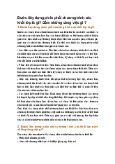 Bước Xây dựng phân phối chương trình các khối lớp là gì? Gồm những công việc gì ?