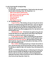 Các yếu tố ảnh hưởng đến mức lương người lao động – Tài liệu môn Quản trị nhân sự | Đại học Công nghệ Giao thông vận tải