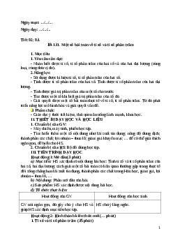 Chương VII. Bài 31. Một số bài toán về tỉ số và tỉ số phần trăm | Bài giảng Toán 6 | Kết nối tri thức
