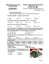 Đề cuối học kì 2 Toán 8 năm 2024 – 2025 phòng GD&ĐT Giao Thủy – Nam Định