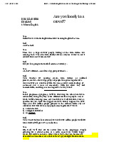 BBC1 - 6 Minute English: Crowds and Their Impact on Feelings môn English Studies| Trường Đại học Thăng Long