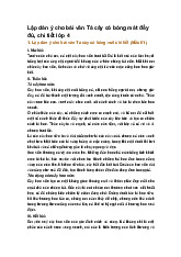 Lập dàn ý cho bài văn Tả cây có bóng mát đầy đủ, chi tiết lớp 4