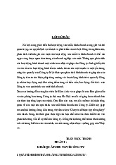 Báo cáo thực tập: Phân tích hoạt động sản xuất kín - Học viện nông nghiệp Việt Nam