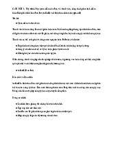 Bài Tập Về Nhà - Câu Hỏi Chương 11: Phân Tích Thoái Vốn và Hình Thức Bán Bớt môn Sáp nhập, mua lại và tái cấu trúc doanh nghiệp | Trường Đại học Kinh tế Thành phố Hồ Chí Minh