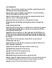 ĐỀ CƯƠNG ÔN TẬP TRIẾT HỌC MÁC - LÊNIN