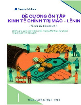 Đề cương ôn tập Kinh tế chính trị Mác-Lênin | Trường Đại học Công nghệ thông tin và Truyền thông Việt Hàn, Đại học Đà Nẵng