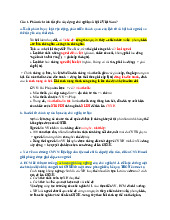 Đề cương môn Tư tưởng Hồ chí minh - Trường Đại học lao động -  xã hội.