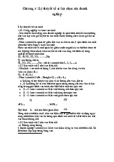 Chương 4 : Lý thuyết về sự lựa chọn của doanh nghiệp môn Kinh tế vi mô 1 | Học viện Tài chính