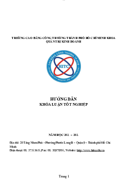 Tài liệu hướng dẫn khóa luận tốt nghiệp | Khoa Quản trị kinh doanh