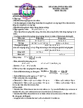 Đề cương học kì 1 Toán 6 năm 2025 – 2026 trường THCS Lê Quang Cường – TP HCM