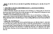Bài tập về Cơ cấu đầu tư và cơ cấu đầu tư hợp lý môn Kinh tế đầu tư | Trường Đại học Kinh Doanh và Công Nghệ Hà Nội