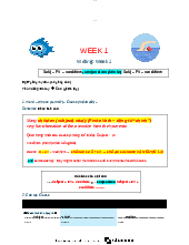 BUD W1 - Grammar - Tiếng Anh | Trường Đại học Khoa học Tự nhiên, Đại học Quốc gia Thành phố Hồ Chí Minh