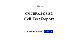 CMCBR32140S15E Performance Test Report-V1-0619