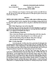 LUẬT CÁN BỘ CÔNG CHỨC | Trường Đại Học Nha Trang