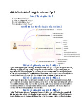 Viết 4-5 câu kể về cô giáo của em lớp 2 - Tiếng việt 2