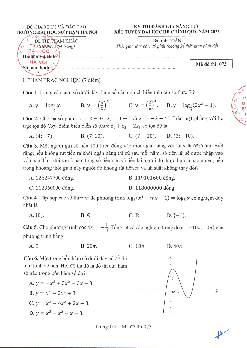 Đề tham khảo ĐGNL môn Toán xét tuyển Đại học 2023 trường ĐHSP Hà Nội