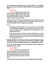 Giải Thích Các Câu Hỏi Quan Trọng Môn Luật hành chính | Đại học Công Đoàn