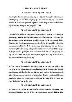 Văn mẫu lớp 7: Tóm tắt văn bản Đi lấy mật (11 mẫu) | Kết nối tri thức