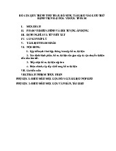 Bố cục quy trình thu thập, bổ sung tài liệu vào lưu trữ bệnh viện Đại học y dược TPHCM | Học viện Hành chính Quốc gia