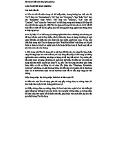 Hướng Dẫn Nguyên Tắc Chứng Từ ISBP 745 - Tài Liệu Đầy Đủ