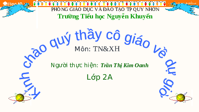 Giáo án điện tử Tự nhiên và xã hội 2 Bài 15 Cánh diều: Phòng tránh cong vẹo cột sống